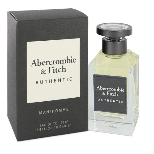 ABERCROMBIE & FITCH AUTHENTIC MEN 3.4 OZ. EDT SP