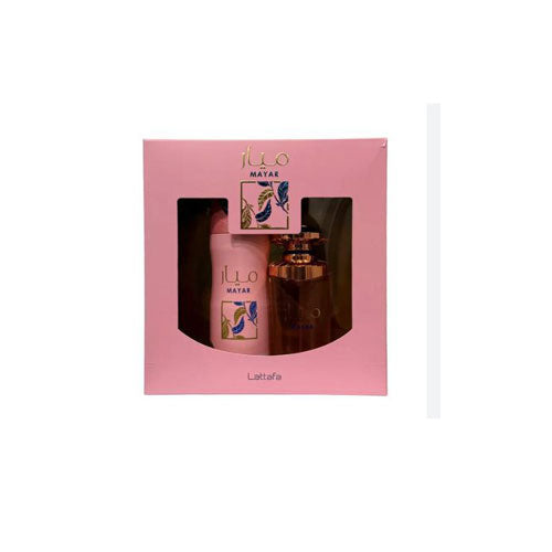 SET LATTAFA MAYAR  WOMEN (2 PC )3.4 EDP SP  / 6.7OZ BODY SPRAY